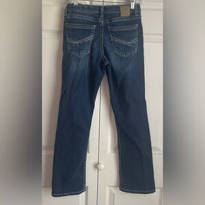 BKE Girl’s Conner Bootcut Medium Wash Adjustable Waist Blue Jeans Size 16R